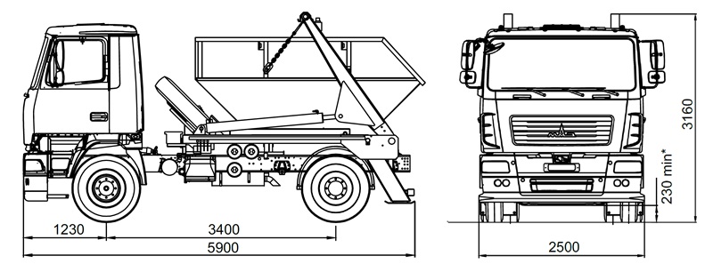 МАЗ-4906N2-030